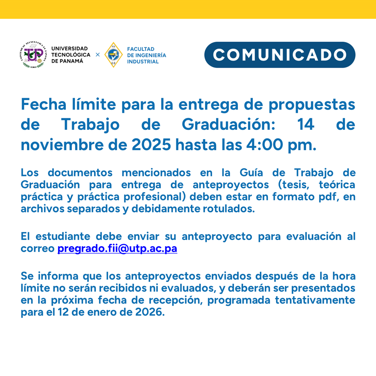 Facultad de Ingeniería Industrial | UTP tweet media