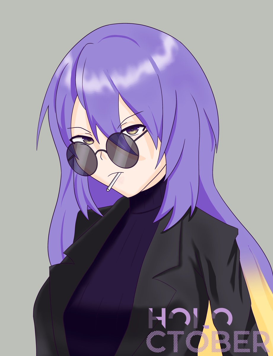 briuishere's tweet photo. Day 4: Gangster
 #HOLOctober #HoshinovArt https://t.co/mukEezlLoW