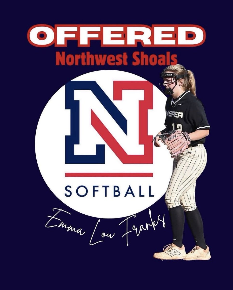 Thank you Northwest Shoals softball and <a href="/coachangelbrown/">Angel Brown</a> for the amazing visit and offer yesterday.💙♥️