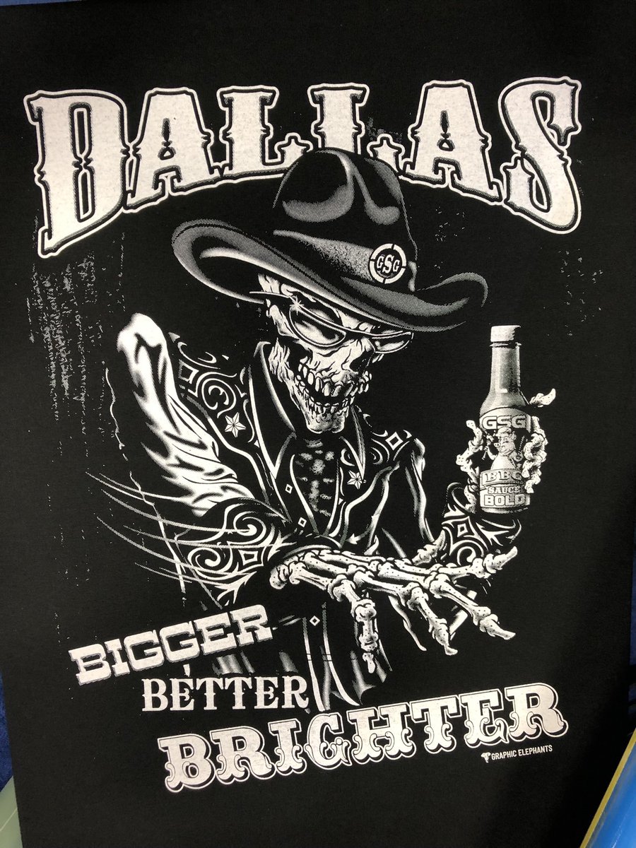 GraphicElephant's tweet image. Sometimes the base plate steals the show. Most folks never get to see this stage before the colors roll in!
#CoolElephantPics #GraphicElephants #ScreenPrinting