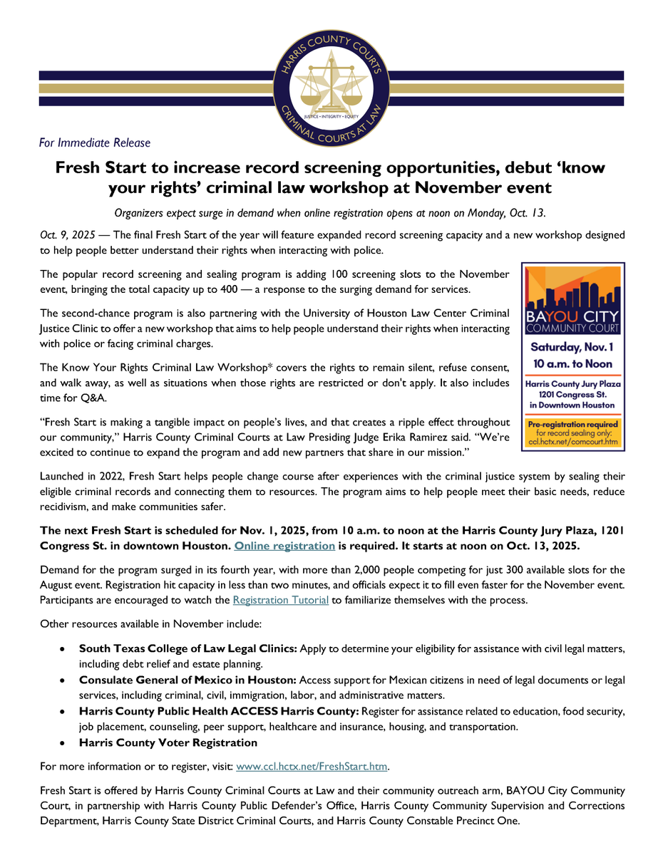 Harris County Courts tweet media