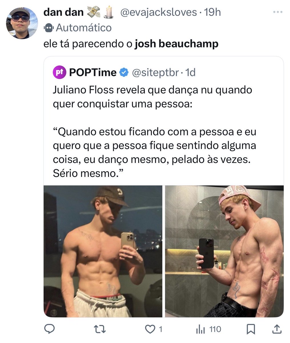 Meu Deus que tweet diabólico