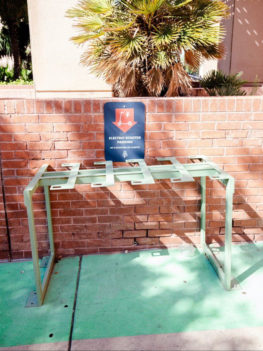 Quick reminder, Wildcats 🐾 — e-scooters don’t belong on Campus.
They can block doorways and pathways, making it harder for everyone to get around safely.

Let’s keep campus rolling smoothly: bit.ly/4q44Yw0

 #ScootSmartUA