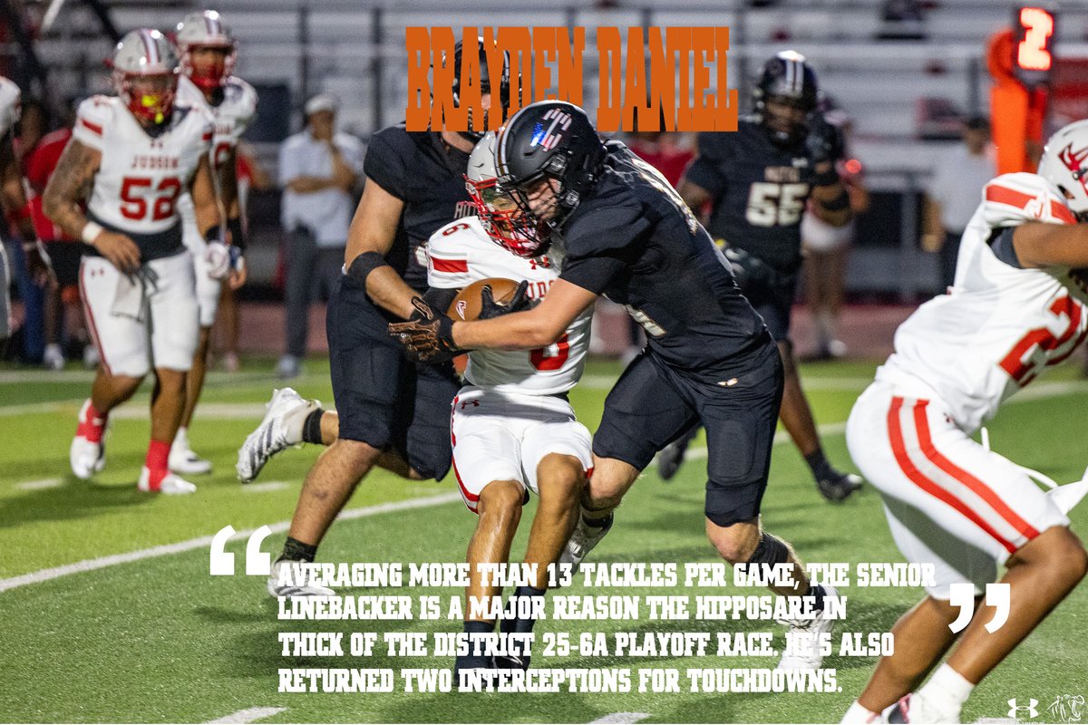 C/O '27 DB Michael Blaylark <a href="/MichaelBlay08/">Michael Blaylark</a> 
C/O '26 LB Brayden Daniel <a href="/BraydenDan14/">Brayden</a> 

#RecruitAHippo #BuiltByHutto