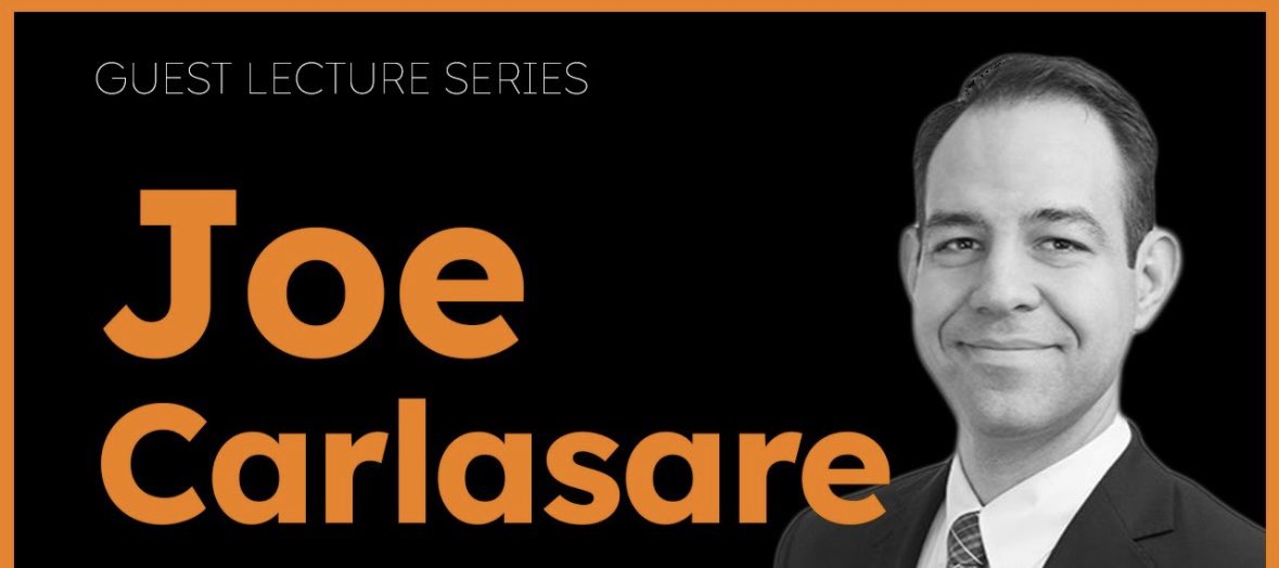 Flip The Stock Market 팟캐스트에 출연한 Joe Carlasare 홍보 배너
