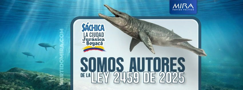 emiro_quintana's tweet photo. ¡Excelente noticia! Un reconocimiento merecido para Sáchica, cuna de historia y ciencia. Este tipo de leyes fortalecen la protección del patrimonio natural y cultural de Boyacá. 🌎🦴 #OrgulloBoyacense #LeyDelPliosaurio #Sáchica https://t.co/vtlNGX1gBD