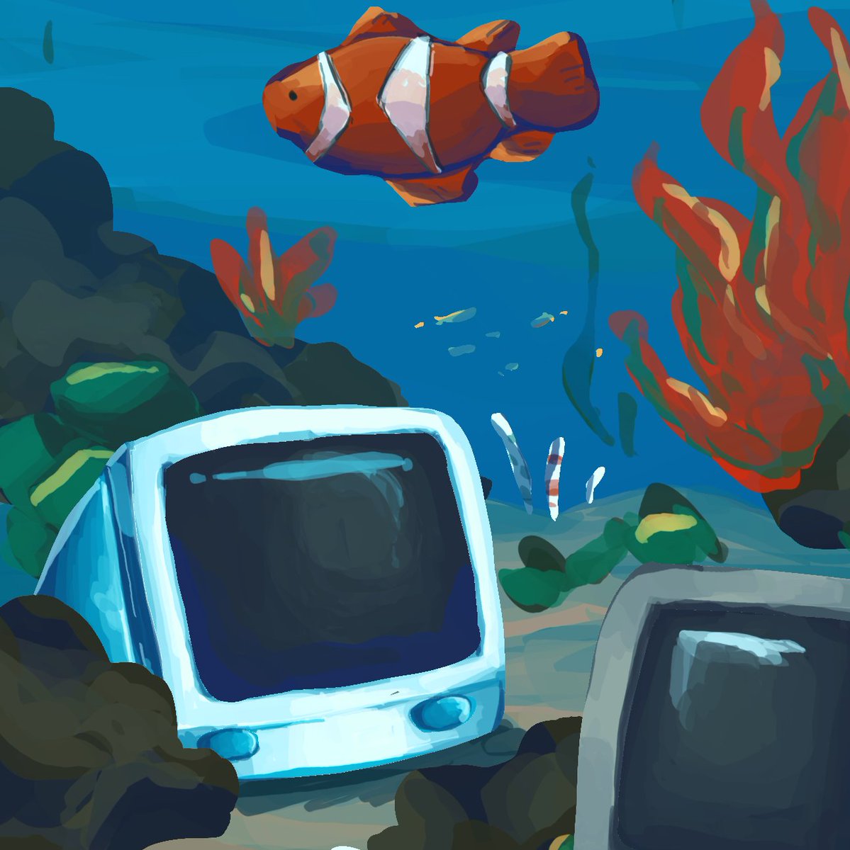 smugcomputer's tweet image. COMPUTER CLUB! is now available as a digital download to purchase :3 it is £6+ and a full res, complete pdf book. contains illustration &amp;amp; writing about old computers, malware, &amp;amp; history! ko-fi.com/s/666ecb59a3 #oldcomputers