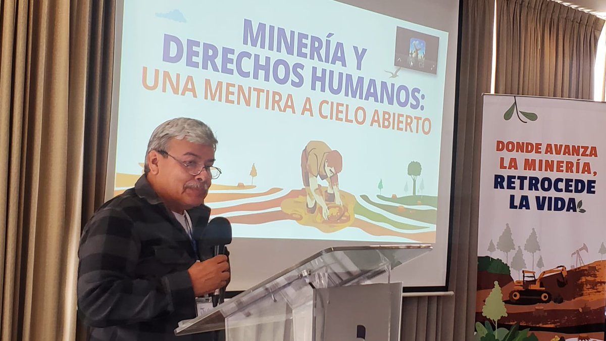 💬 Donde avanza la minería, retrocede la vida

🌎 En Guatemala realizamos el foro Minería metálica en Centroamérica: concesiones, riesgos climáticos y marco jurídico, para debatir sobre los impactos de la minería en la región