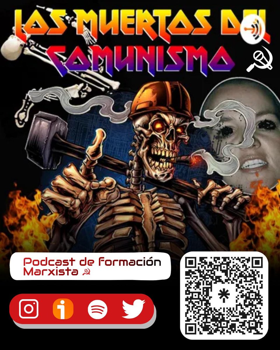 lmdcomunismo's tweet photo. ❗ ¡Los Muertos del Comunismo queremos llegar a más oídos, a más conciencias! ¿Nos ayudas?
🔽 Esta imagen desea convertirse en una pegatina que se vea en muchos lados. 
✨ Además estrenamos linktree, para tener todas nuestras redes en un sitio  https://t.co/UZOGRf4zT3 https://t.co/SWsmH5fErg