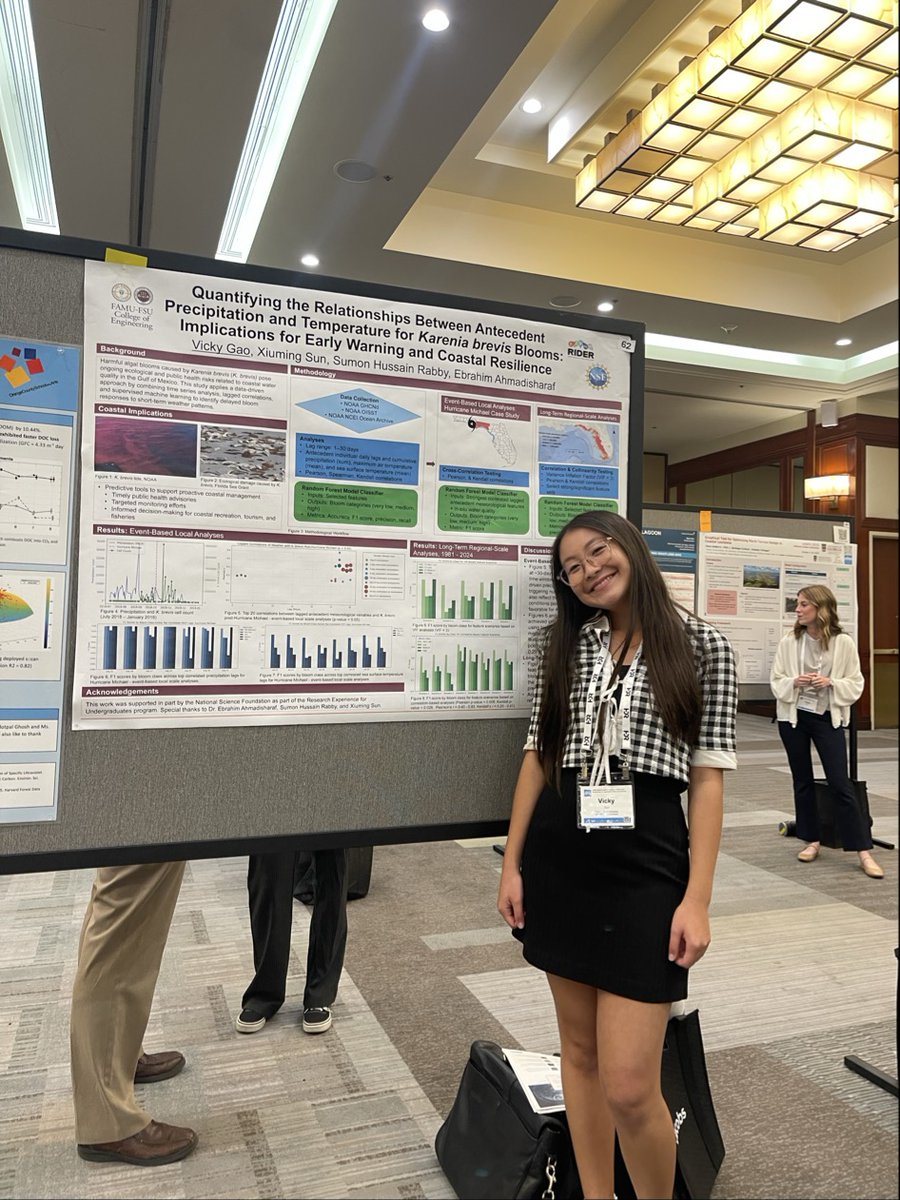 Congrats to my undergraduate student Vicky Gao for being selected as the recipient of <a href="/asbpa/">American Beaches</a> Student Educational Award. This award was given to her because of research on factors contributing to red tides in the Southwest Florida Gulf.