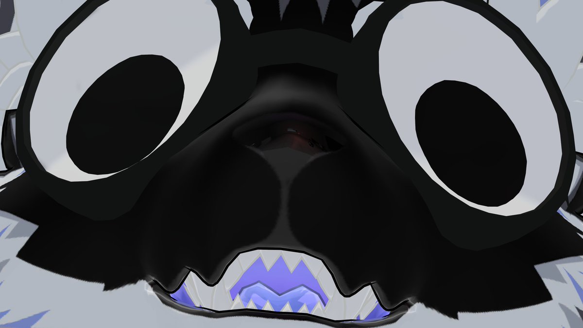 BlueMhm's tweet image. OᴗO

Googly eyes made by @FluffyZarkus, I like em very much lol

#novabeasst #vrchat