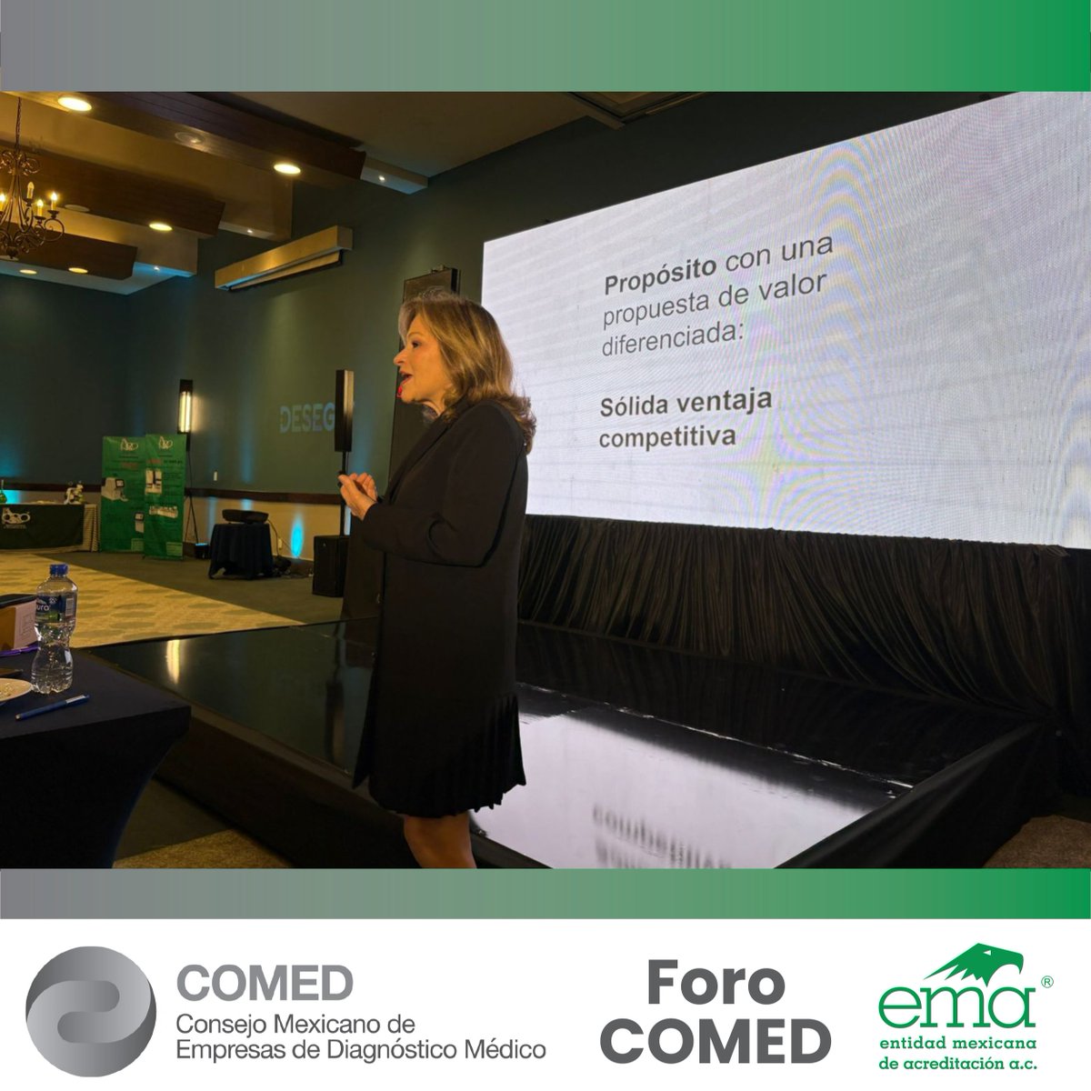 ema_ac's tweet image. 🌟 Comprometidos con la calidad y el fortalecimiento del sector médico
Como parte del compromiso de ema con la promoción de la infraestructura de la calidad, nuestra Directora General, Maribel López Martínez, participó en el Foro #COMED Querétaro 2025, donde impartió la ponencia…