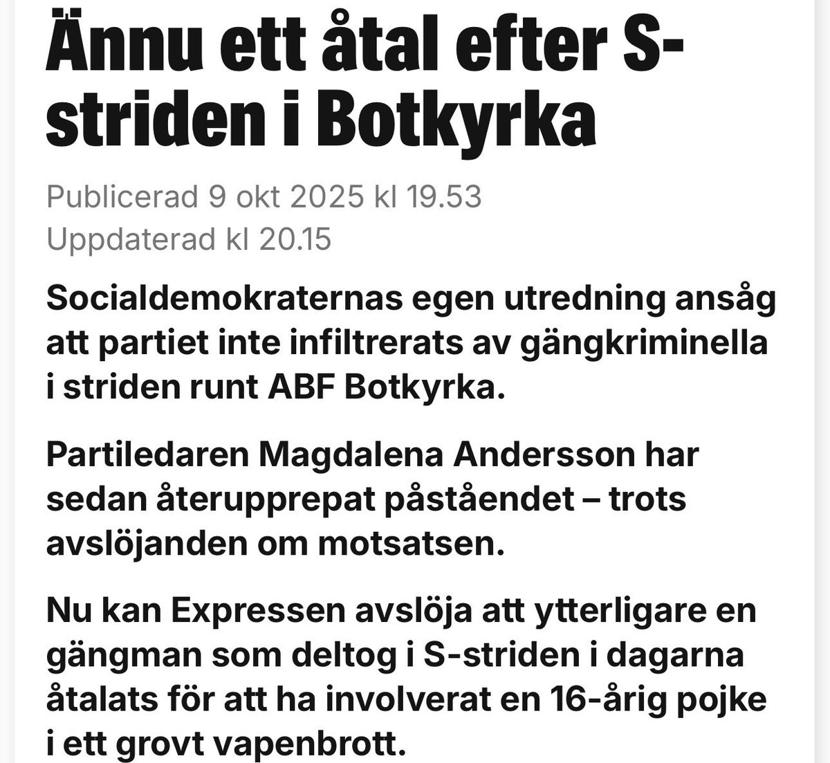 Magdalena Andersson måste svara på varför hon ljugit för svenska folket. Vad döljer Magdalena?
