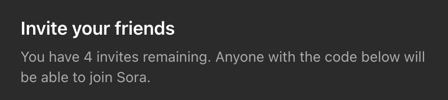 iam_yashg's tweet photo. Want a Sora 2 invite code? 

I've got 4 to share 👇
- Follow me ✅
- Like this post ✅
- Repost it  ✅

Ensure you're following so I can DM you the code! 😌 https://t.co/xYNnU5hOBo