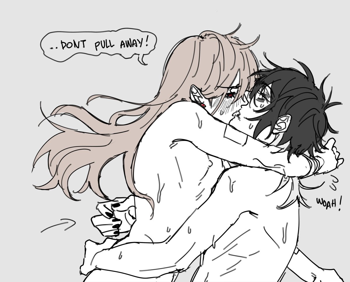 My (189M) boyfriend (17M) won't stop begging me to feed on him till he passes out.😔
(<a href="/akistoilet/">domi 🩸</a>'s DoL OC Reid and my PC Vincent!)