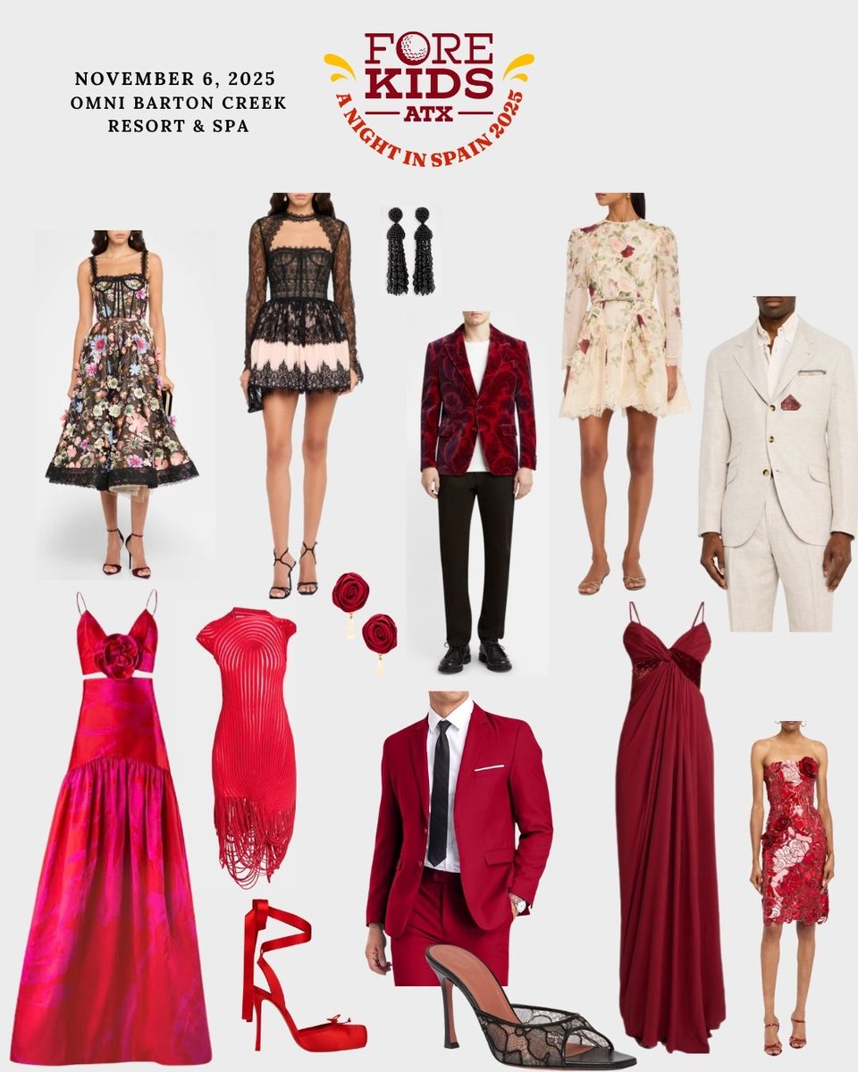 Join us @ Neiman Marcus Austin for a special Get Dressed Sip &amp; Style event — sip champagne, enjoy an afternoon of luxury, &amp; find the perfect look for the 2025 FORE Kids ATX Gala. 💃🥂
📅 Tuesday, October 14 | 11 AM – 1 PM
📍 Neiman Marcus Austin 
RSVPAustin@neimanmarcus.com