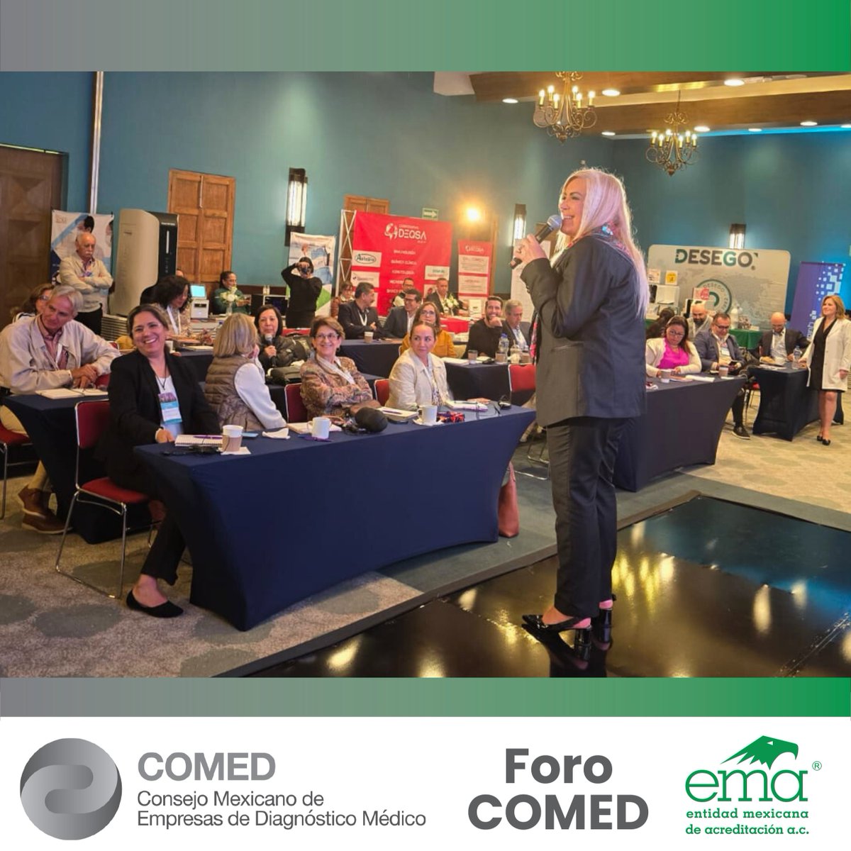 ema_ac's tweet image. 🌟 Comprometidos con la calidad y el fortalecimiento del sector médico
Como parte del compromiso de ema con la promoción de la infraestructura de la calidad, nuestra Directora General, Maribel López Martínez, participó en el Foro #COMED Querétaro 2025, donde impartió la ponencia…
