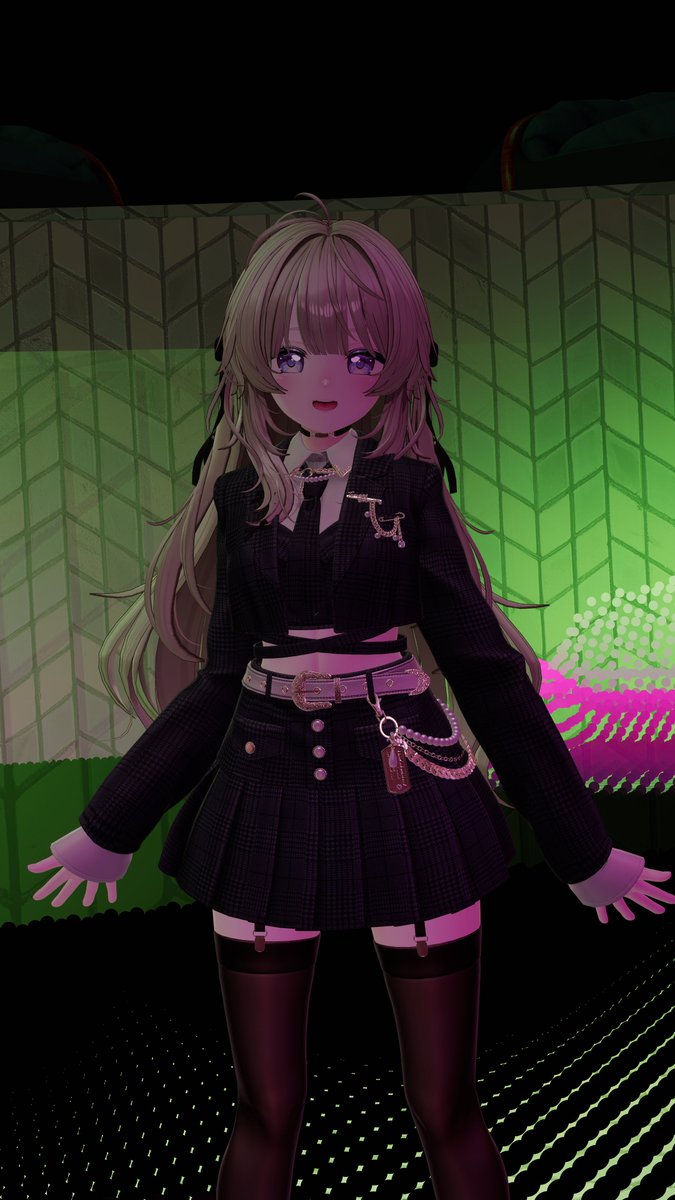 World : moon_pool
Author : apple_blossom
2년정도 된 월드인데, 업데이트가 많이 되어있네요. 월드 제작자의 닉네임을 딴 복셀 기반 조명 시스템 AppleGI를 사용한 월드인데, 월드 플레이어로 재생목록의 음악을 재생하면 복셀이 이퀄라이저처럼 시각화 해줘요. 음악들으며 멍때리기 좋은 월드에요.