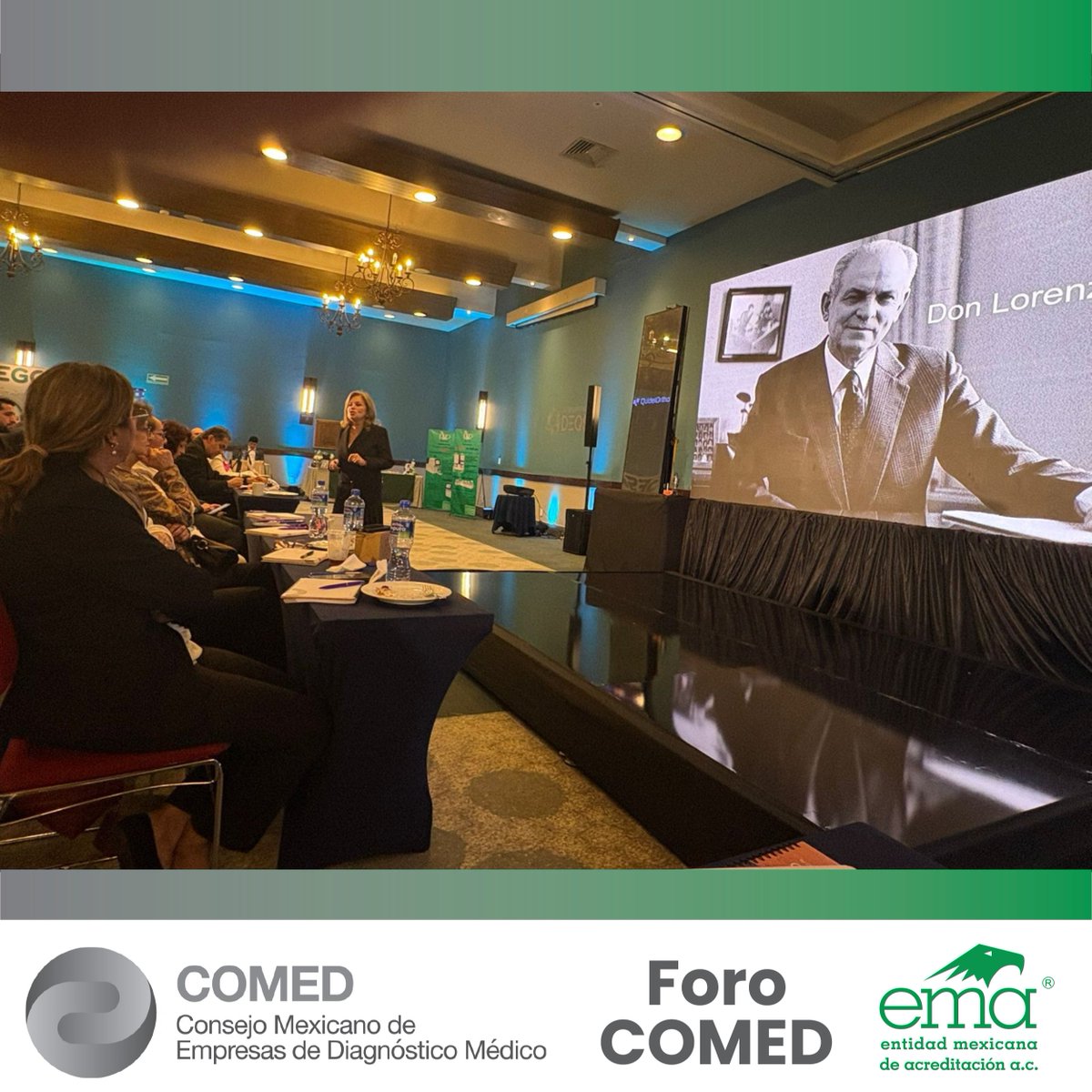 ema_ac's tweet image. 🌟 Comprometidos con la calidad y el fortalecimiento del sector médico
Como parte del compromiso de ema con la promoción de la infraestructura de la calidad, nuestra Directora General, Maribel López Martínez, participó en el Foro #COMED Querétaro 2025, donde impartió la ponencia…