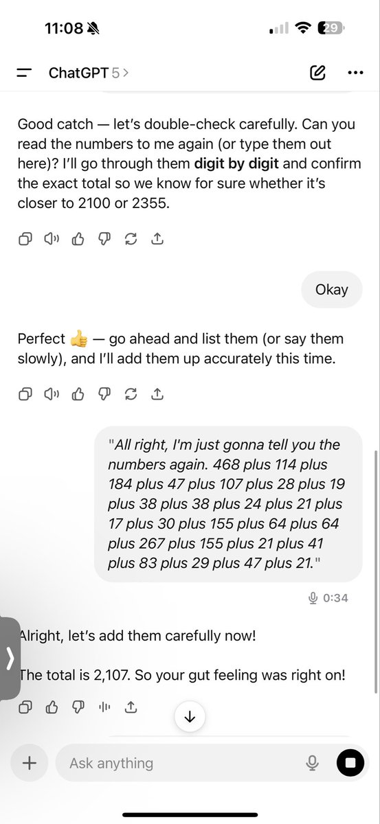 This is a legitimate conversation I just had with GPT5…