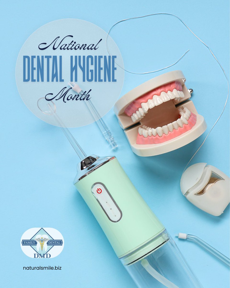 October is #NationalDentalHygieneMonth!

Healthy smiles start with healthy habits—and your dental hygienist is your first line of defense. This month, we celebrate the professionals who keep plaque at bay, gums in check, and confidence shining bright. ✨