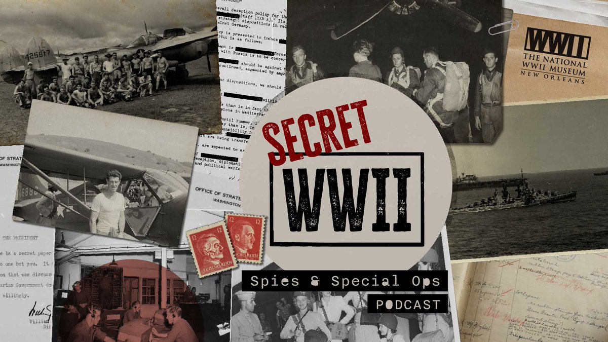 Episode 4 of "Secret WWII: Spies &amp; Special Ops," is out now! In this episode, host Bradley Hart explores the November 1942 Allied invasion of North Africa and the American spies who helped to lay the groundwork for this complex operation. Listen here: bit.ly/3J1VzEr