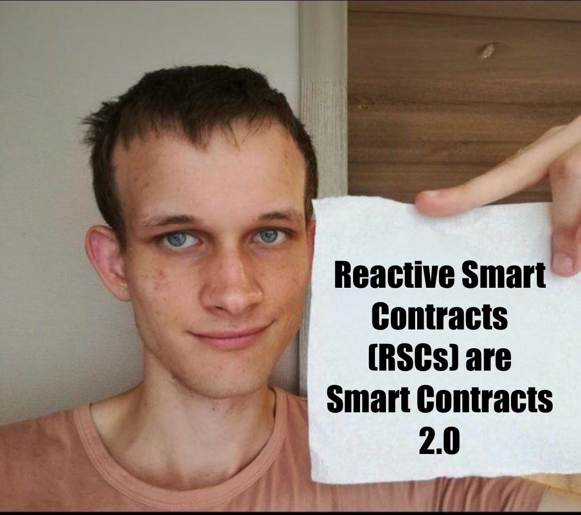 Garcia_Capital's tweet image. Ethereum made contracts self-executing; Reactive makes them self-reactive. - $REACT