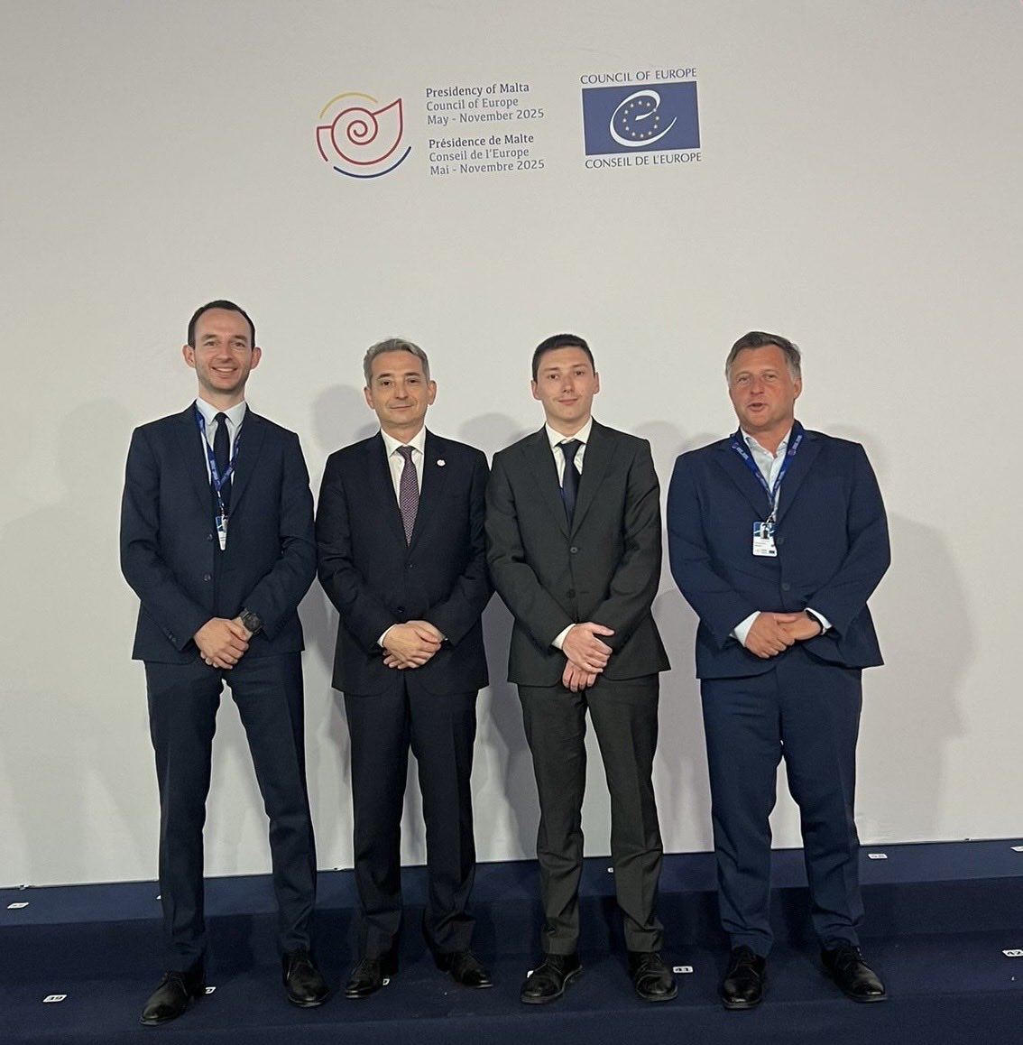 📍La Valette🇲🇹, le Gouvernement Princier🇲🇨participe à la 10ᵉ Conférence ministérielle sur la jeunesse du <a href="/coe/">Council of Europe</a>, dédiée au thème « Les jeunes pour la démocratie: les perspectives des jeunes en action ».
Le délégué jeune monégasque Julien Beltrandi prend part activement aux travaux