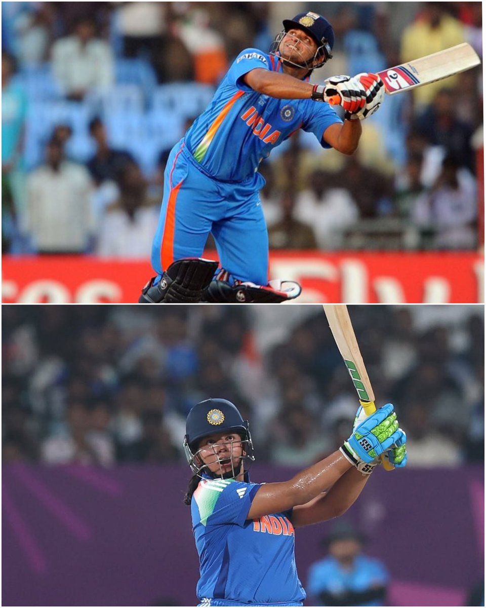 ICHOfficial's tweet image. 𝐅𝐢𝐧𝐢𝐬𝐡𝐞𝐫 𝐅𝐞𝐞𝐥𝐬 got us thinking about this! 🤩
2011 meets 2025 🙌

#Heroes #CWC25 #SureshRaina #RichaGhosh
