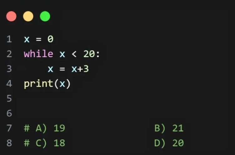 PythonPr's tweet photo. Python Question / Quiz; What is the output of the following Python code, and why? Comment your answers below! https://t.co/iENxJMmSPM
