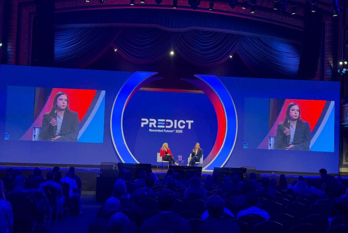 Recorded Future tweet media