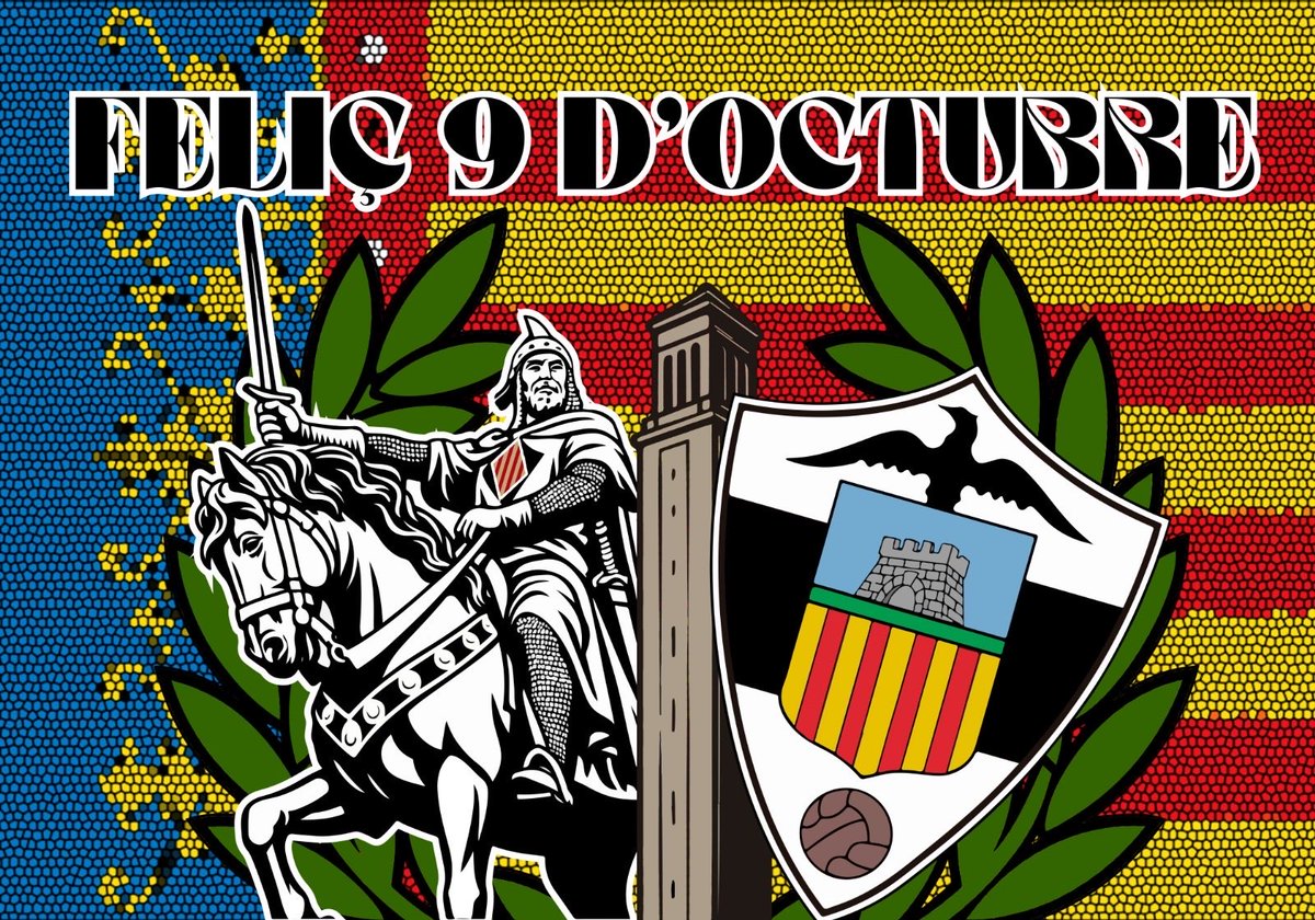 Des de Fondo 1922 volem felicitar, hui 9 d'octubre, dia de la Comunitat Valenciana, a tots els valencians i en especial a tots els albinegres.