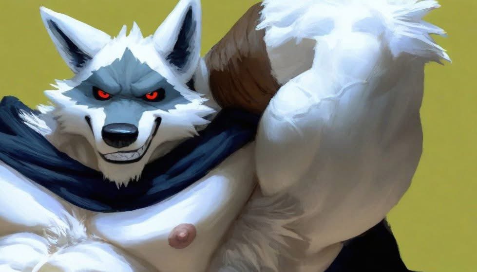 Ain’t he the sexiest and the silliest? #deathwolf