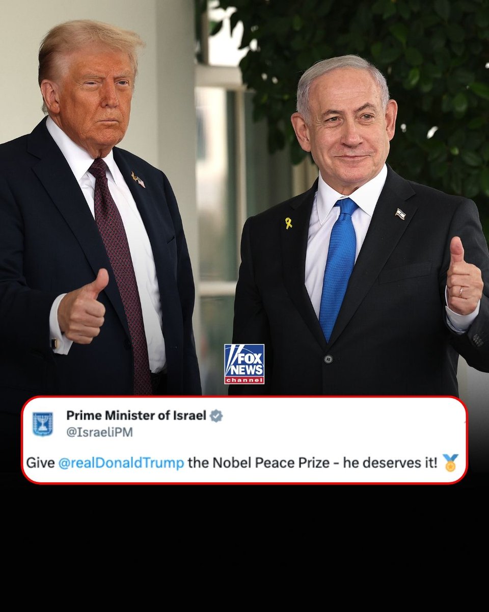 NEW: Prime Minister Netanyahu praises President Trump after his administration brokered a historic peace deal to end the war in Gaza and bring hostages home, saying he deserves the Nobel Peace Prize.