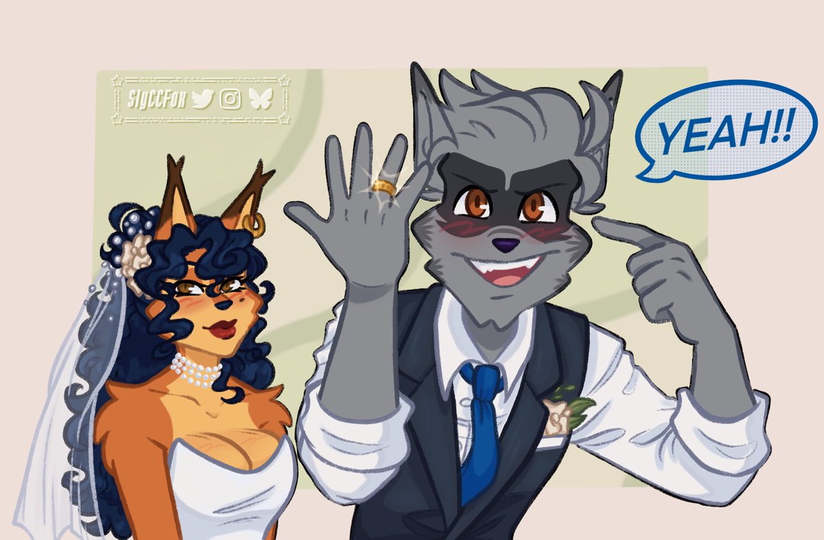 Finally caught one another! 💞✨

#slycooper #carmelitafox