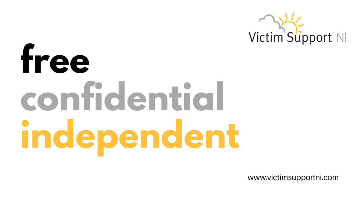 Free support.  Confidential support.  Independent support.  Those three things mean that everyone can feel safe to use our services and that our support following crime is accessible to all.  Regardless of who you are, your age, sex or the type of crime you experienced.