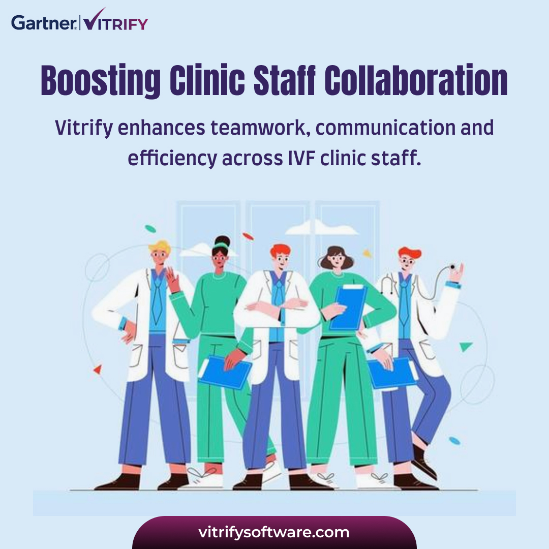 vitrifysoftware's tweet image. Boost Clinic Staff Collaboration with Vitrify IVF Software.
Enhance teamwork, communication and efficiency across your IVF clinic - all in one seamless platform.
Get a Demo: vitrifysoftware.com/book-demo/
#IVFSoftware #ClinicTeamwork #FertilityCare #VitrifyIVFSoftware #ClinicEfficiency