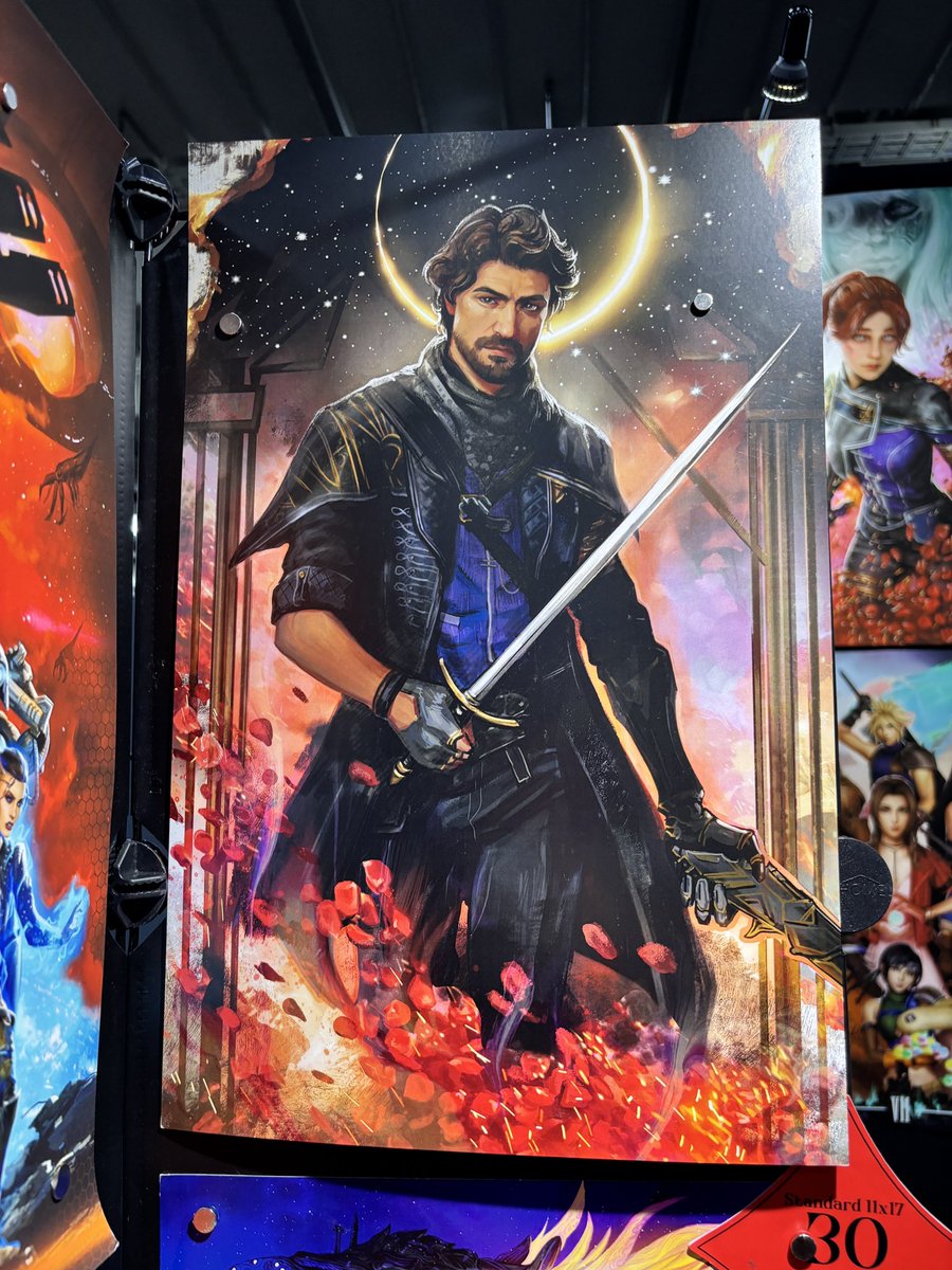 I’m all set up at NYCC’s artist alley D-38!I’ve got Clair Obscur and l Gustave if you need to get Charlie Cox to sign something. 😉 I also have a limited number of playmats. See you there!