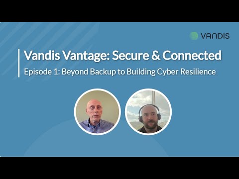 🔐 Episode 1 of Vandis Vantage: Secure &amp; Connected!
Vandis CEO Andy Segal &amp; N-able’s Brian Walsh dive into Cove Data Protection cloud-first backup and disaster recovery.
📺 Watch now: hubs.ly/Q03MXTCb0 
#Vandis #NAble #Cove #DataProtection #CloudBackup #cybersecurity