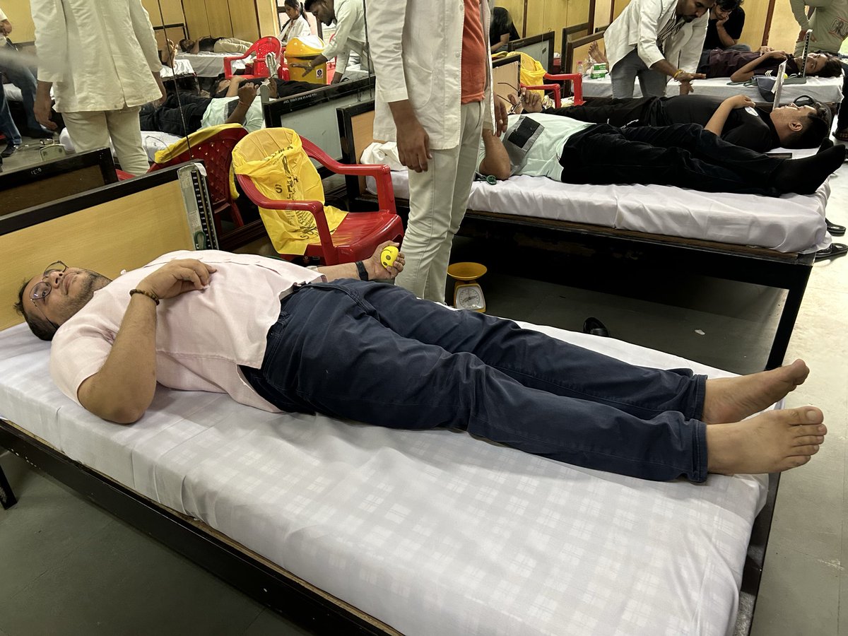 26th #BloodDonation 
#LNMIIT #HDFC