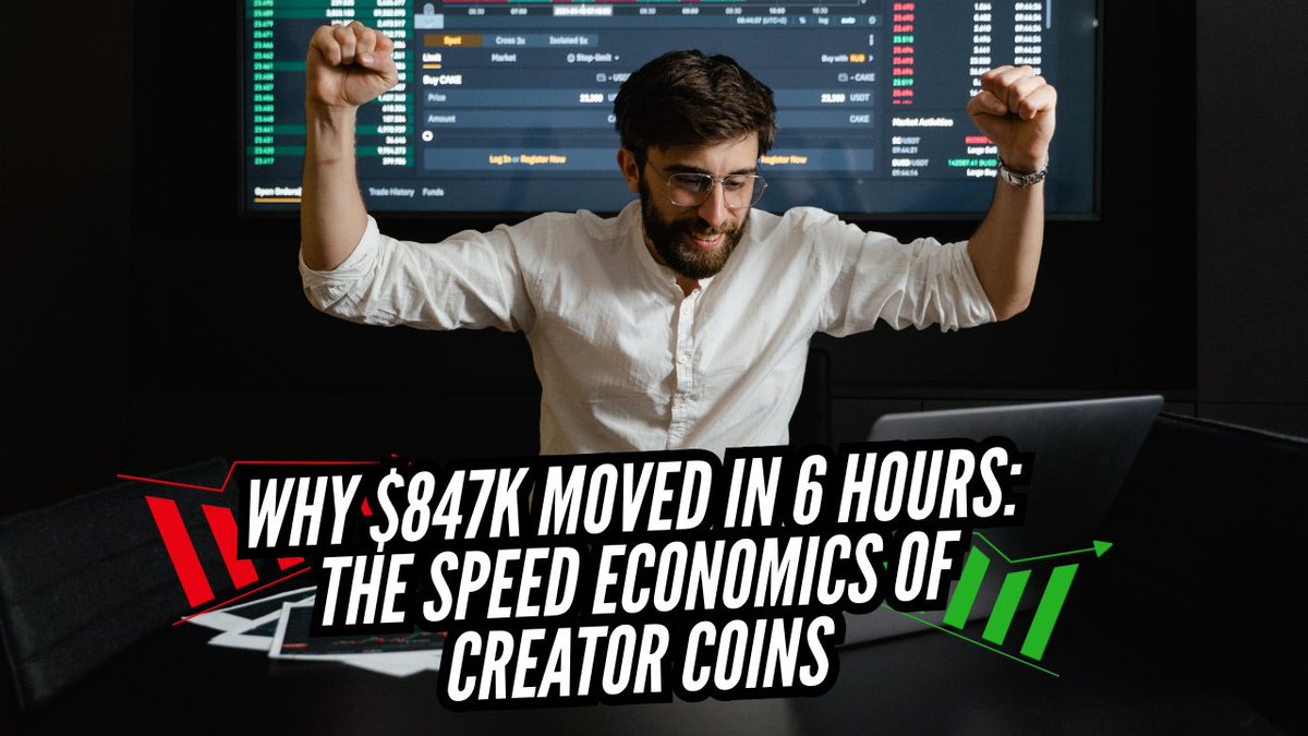 DICEBETZ's tweet photo. I just watched $847K in creator coin volume flow through @holographxyz Terminal in less than 6 hours.
Most of it happened BEFORE those creators announced anything on Twitter.
This is either the luckiest group of traders on Base, or something just changed.

You should know this⬇️ https://t.co/miOCGSpkLX