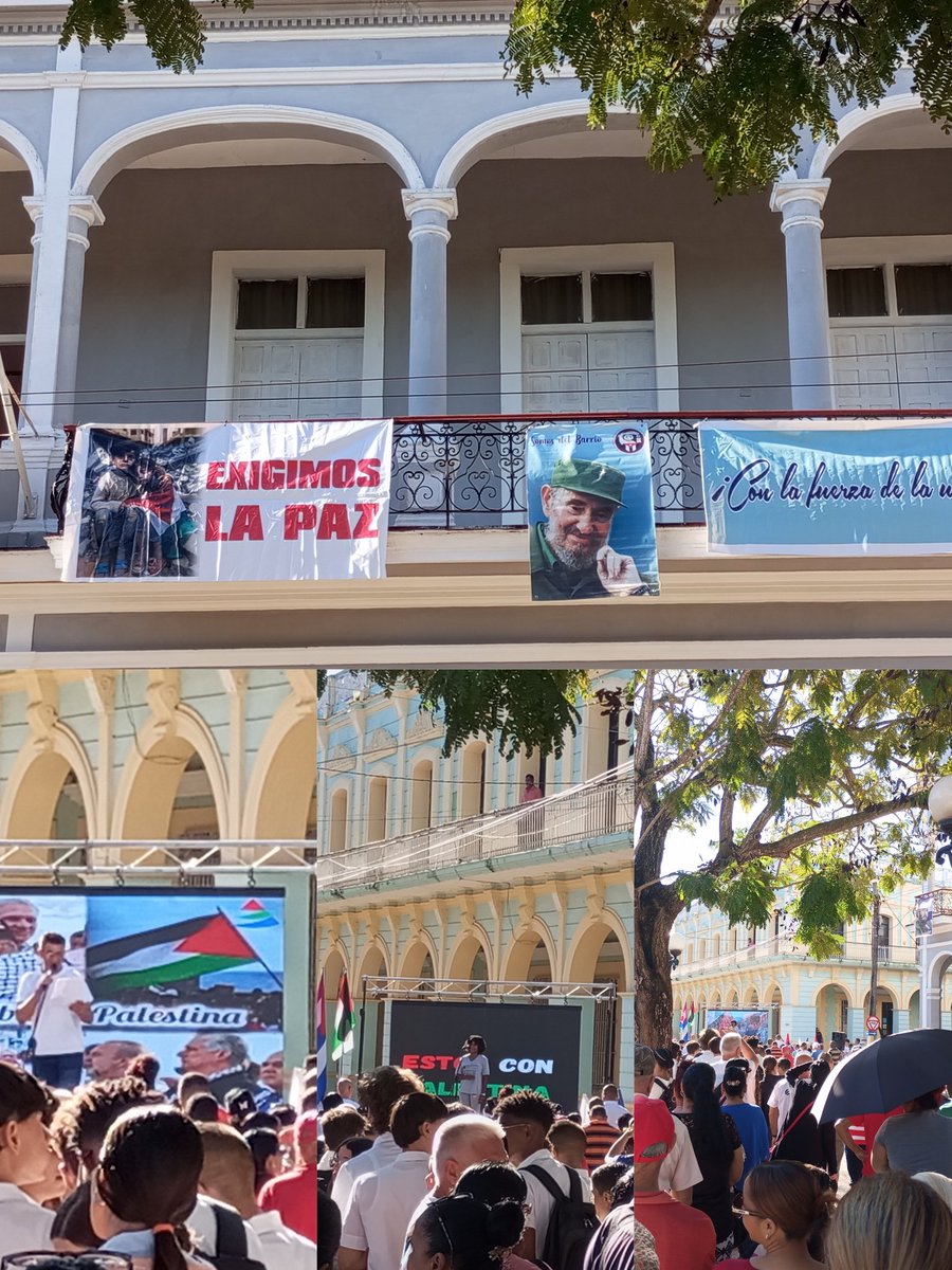 Janet Quiñones Galvez (@dcitmaca) on Twitter photo En la mañana de hoy el pueblo de #CiegoDeAvila se unió para repudiar enérgicamente el genocidio contra el pueblo de Palestina.
#CubaConPalestina
#NoMásGenocidio
#FreePalestine
#CiegodeAvila
<a href="/citmaciego/">citmaciego</a>
<a href="/citmacuba/">Ministerio de Ciencia, Tecnología y Medio Ambiente</a>
<a href="/adianez_taboada/">Adianez Taboada</a>
<a href="/AlfreMene37409/">Alfre Menendez</a>
<a href="/JHGcasanova/">julio Heriberto Gómez Casanova</a> En la mañana de hoy el pueblo de #CiegoDeAvila se unió para repudiar enérgicamente el genocidio contra el pueblo de Palestina.
#CubaConPalestina
#NoMásGenocidio
#FreePalestine
#CiegodeAvila
<a href="/citmaciego/">citmaciego</a>
<a href="/citmacuba/">Ministerio de Ciencia, Tecnología y Medio Ambiente</a>
<a href="/adianez_taboada/">Adianez Taboada</a>
<a href="/AlfreMene37409/">Alfre Menendez</a>
<a href="/JHGcasanova/">julio Heriberto Gómez Casanova</a>
