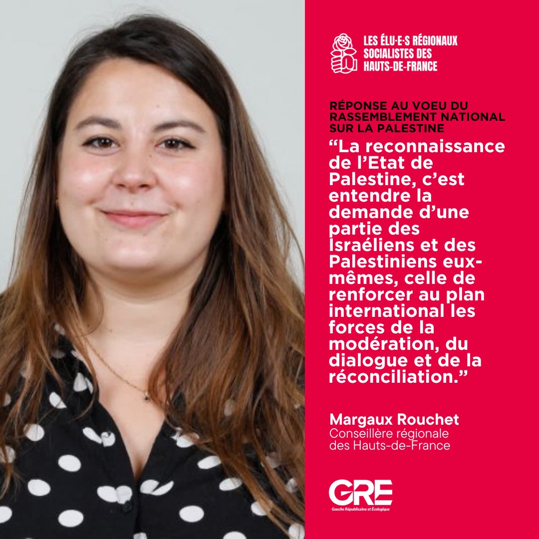 🔴 Les élus du Rassemblement National ont introduit le conflit isrëlo-palestinien en séance, par le biais d'une motion.

<a href="/MargauxRouchet/">Margaux Rouchet</a> leur a signifié une franche opposition. Cette question, avant tout humaine,doit rester loin des invectives de l'extrême-droite !