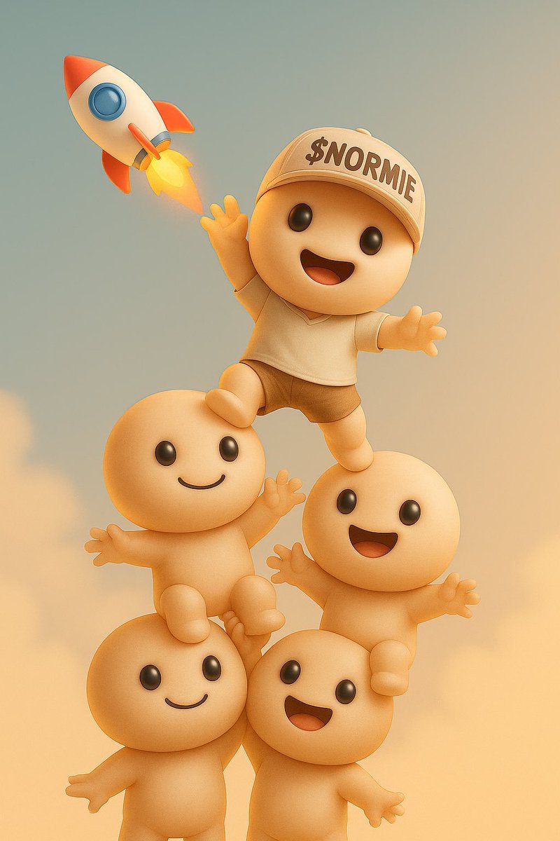 🚀 $NORMIE is just getting started — and the community is going CRAZY! 
Let’s grow together 📈

Join the <a href="/Normiecoin1/">Normie</a> army and ride the wave❗️

CA : 
HKh8xghgrGW3TFAGvaDH6EpzLUuAgyxaiWkX7xmwpump

TG : t.me/NormieArmy

#NORMIE #Crypto #Memecoin