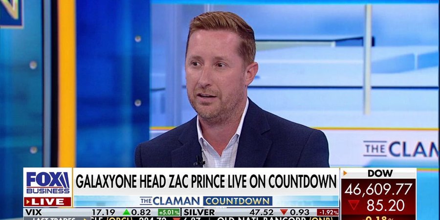 “What we’re doing with GalaxyOne is we’re bringing that institutional quality that Galaxy is known for to the individual investor.”

<a href="/GalaxyOneZac/">Zac Prince</a> joined <a href="/FoxBusiness/">FOX Business</a> to discuss  <a href="/galaxyhq/">Galaxy</a>’s launch of GalaxyOne and how the platform combines yield-generating strategies on cash