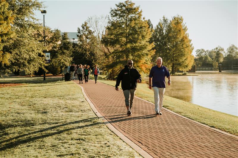 It was wonderful to have so many members of the #MGA community join me on recent "Walk with the President" events on our campuses. These walks reminded me of something important: wellness is a mindset we cultivate together as a community. More at 
president.mga.edu/2025/10/dimens…