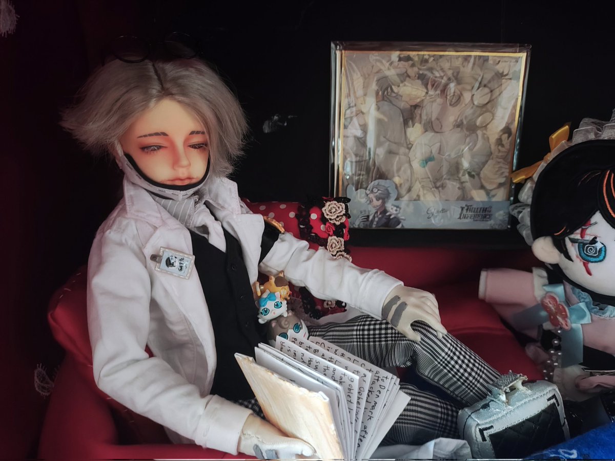 masamurasamurai's tweet image. #embalmer #aesop #aesopcarl   #identityv  #アイデンティティv #第五人格  #survivor  #Gatto #cat

I forgot to post that my Aesop gets Gatto costume...🤣🤣🤣