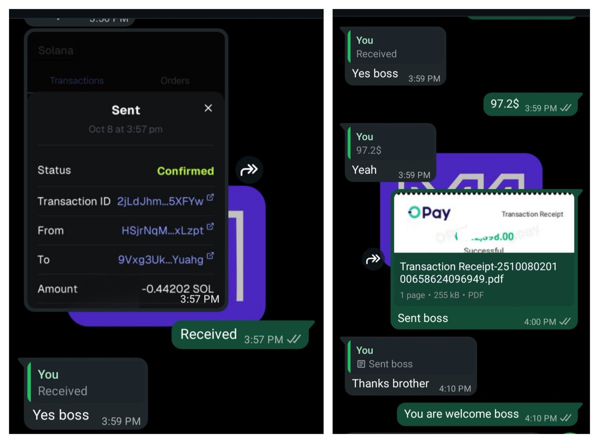 M1Trade_'s tweet image. We remain your plug for all crypto transactions and we operate 24/7.

Contact us on WhatsApp via the link in our bio to trade now!

#web3 #p2p #bitcoin #Solana #ethereum #crypto #airdrop #Blockchain #bybit #memecoin