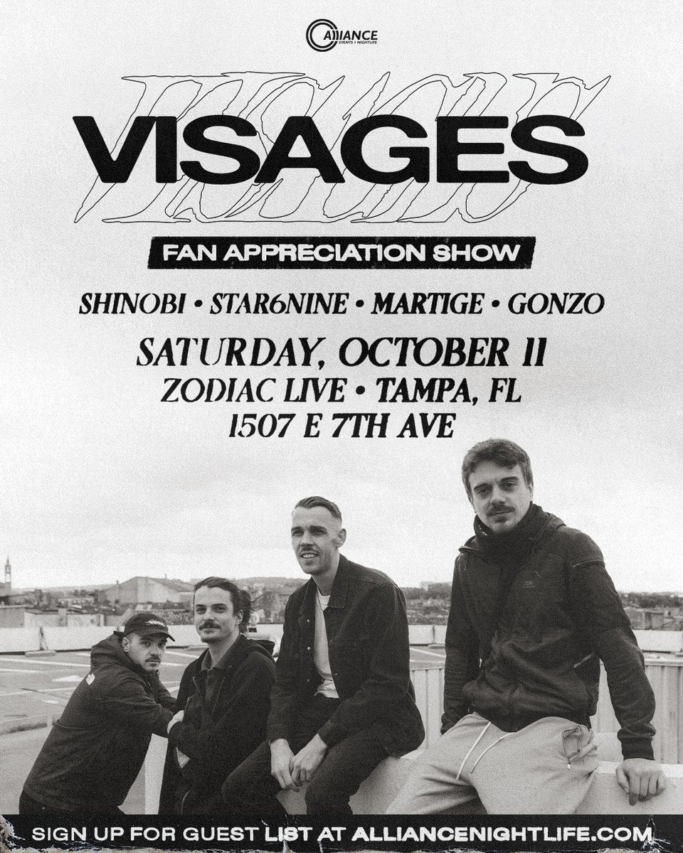 *VENUE CHANGE*

Due to some issues in a neighboring building which has closed the whole block down until Friday and not allowing the production team enough time to set up the new venue for Saturday, we'll be moving the show downstairs to Zodiac Live's main venue. 

See ya there!