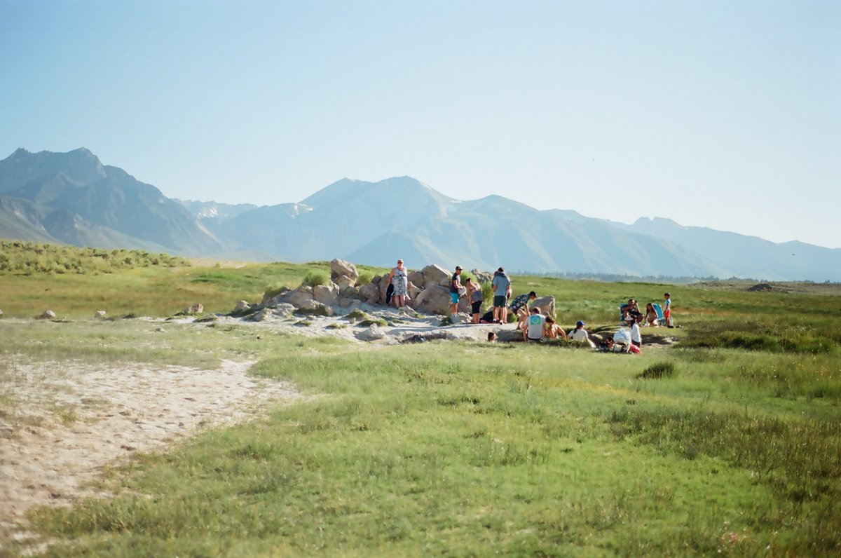 Wild Willy's -- a hole in the ground with warm water somewhere in the Eastern Sierras.

Circa July 2025
🎞️Kodak Ektar 100